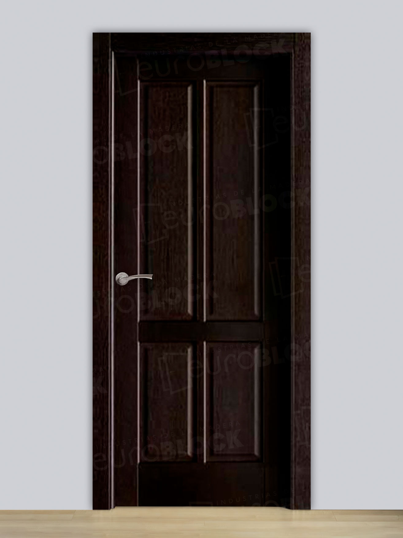 Puerta Block Rústica de Madera Goya