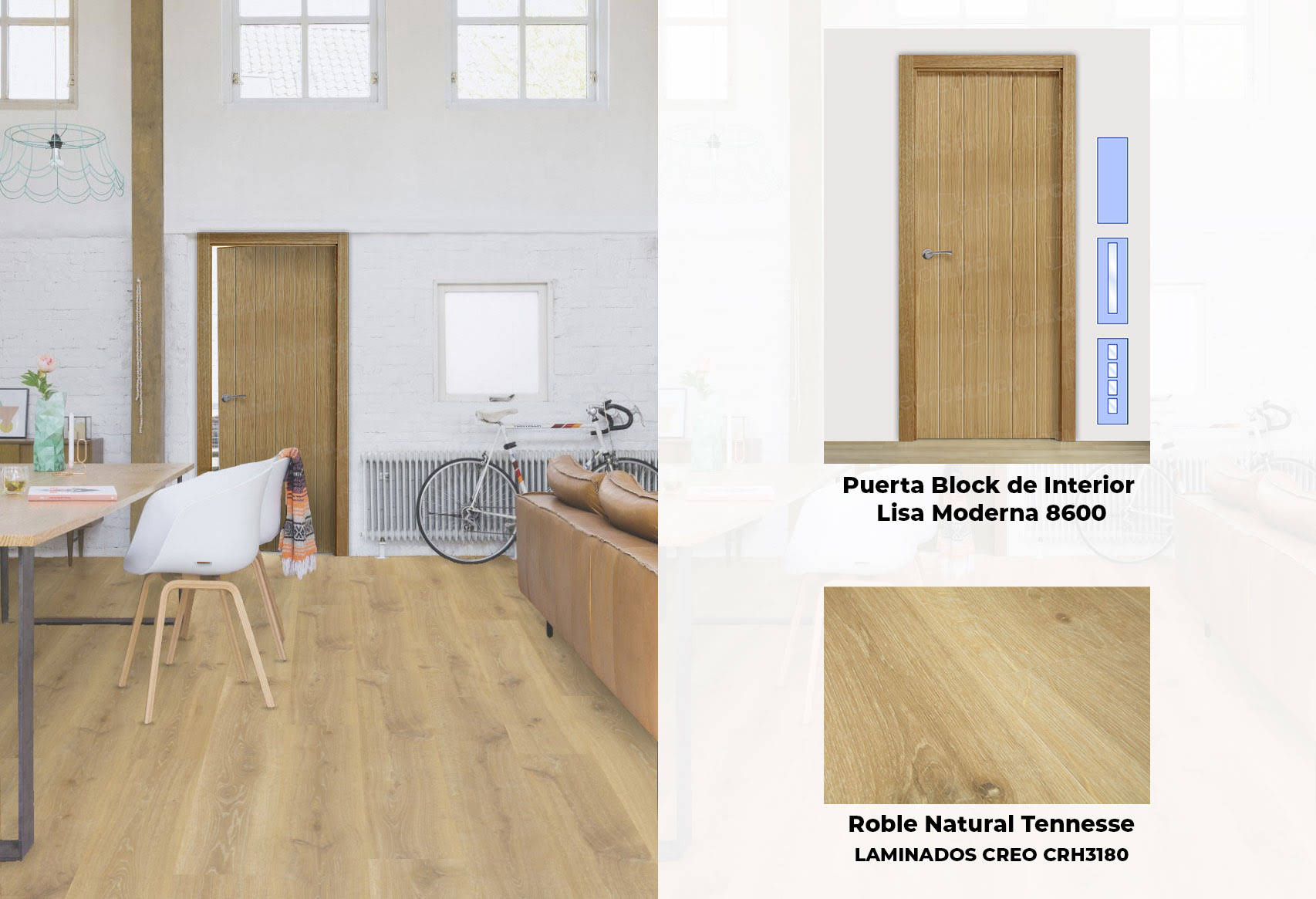 Puertas 8600 y el Suelo Natural Tennessee