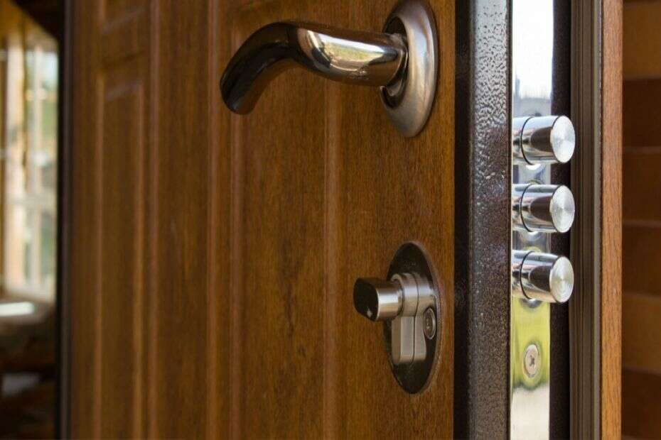 Puerta de seguridad para casa