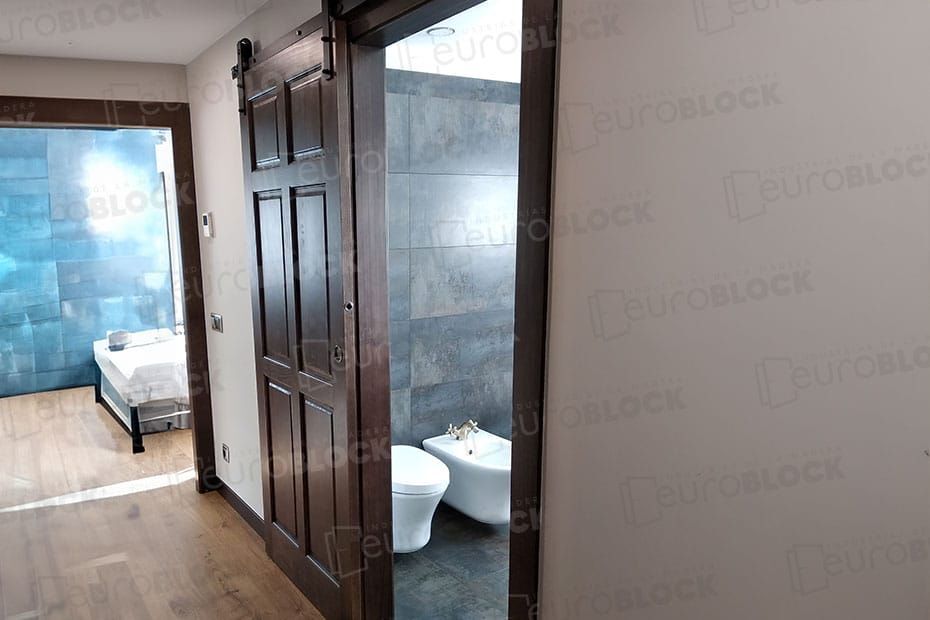 Puertas de Baño Rusticas