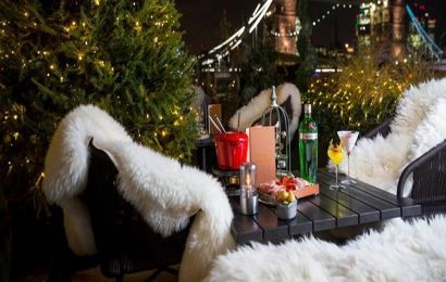 En invierno cambia la decoración de tu terraza