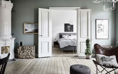 Puertas blancas para salón: Estilo y diseño en tu hogar