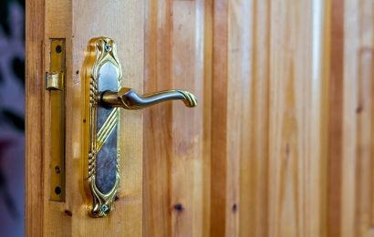 Puertas vintage de madera