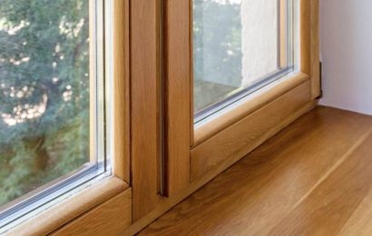 Ventanas de madera de roble