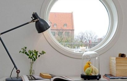 Ventanas de madera ojo de Buey