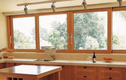 Ventanas de Madera para Cocina