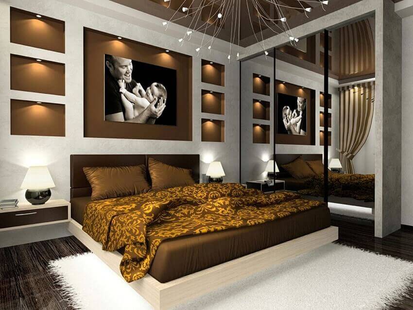 Decimonoveno ejemplo de decoración de dormitorio