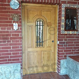 Diseños de puertas principales de madera