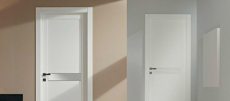 Ejemplo 8 de puertas blancas en pisos modernos