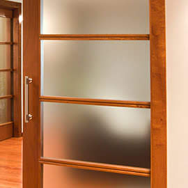 Puertas con Madera y Cristal