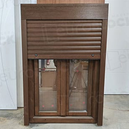 Ventanas de Madera Con Persiana y Mosquitera