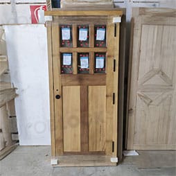 Puertas Exterior Madera Iroko