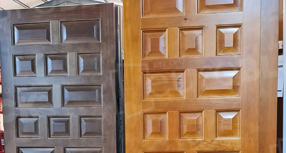 Puertas de Interior Rústicas en Madera