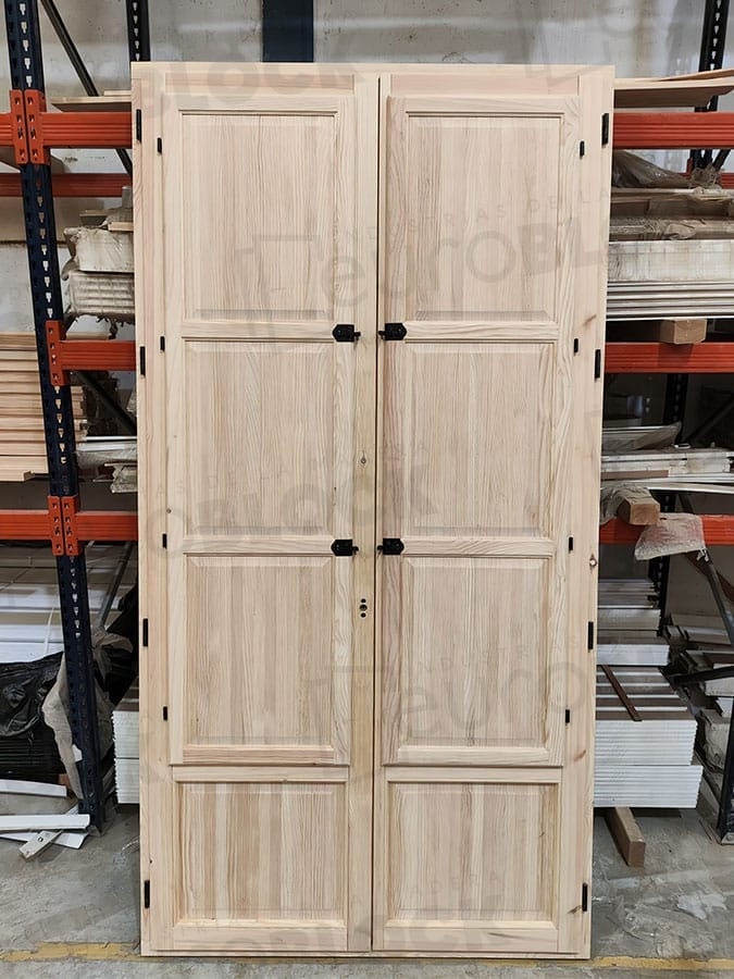 Foto Balcones de Madera Lacados Blancos cliente 1