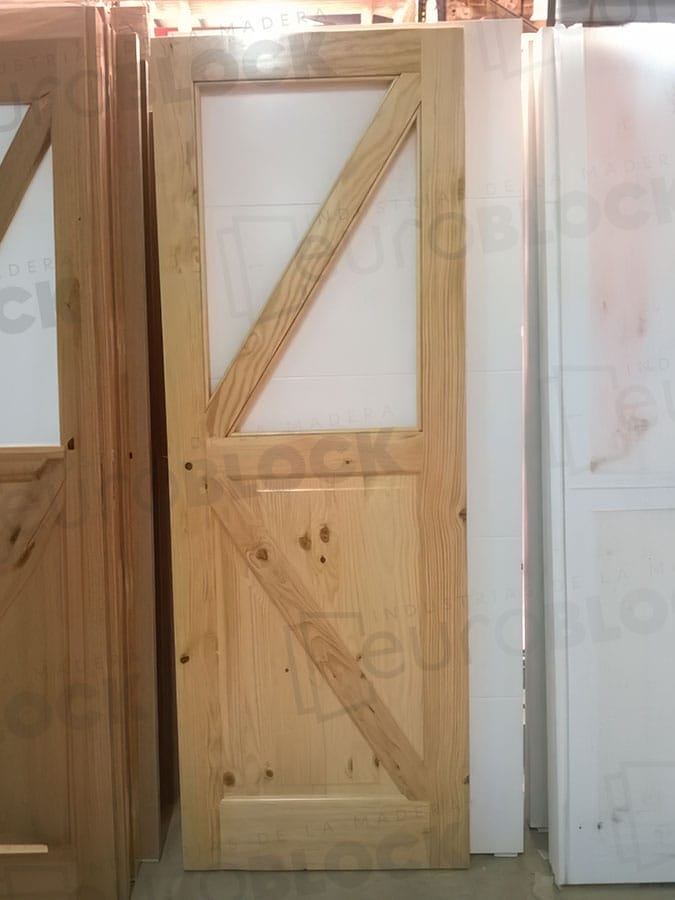 Foto Puertas con Madera y Cristal cliente 2