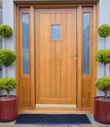 Puertas de entrada de madera