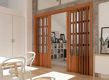 Materiales de las Puertas plegables
