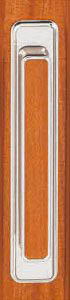Tirador Cromo para puertas plegables