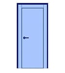 2060 x 770 mm (Hoja 2030 x 725 mm)