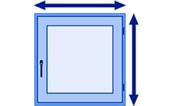 Elige la Medida (Alto x Ancho) de tu Ventana V1