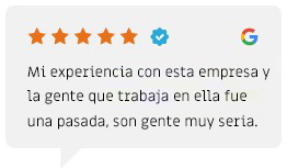 Opinión de nuestro cliente