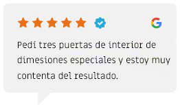 Opinión de nuestro cliente