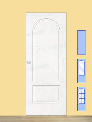 Puerta Corredera de Interior Lacada Blanca P42