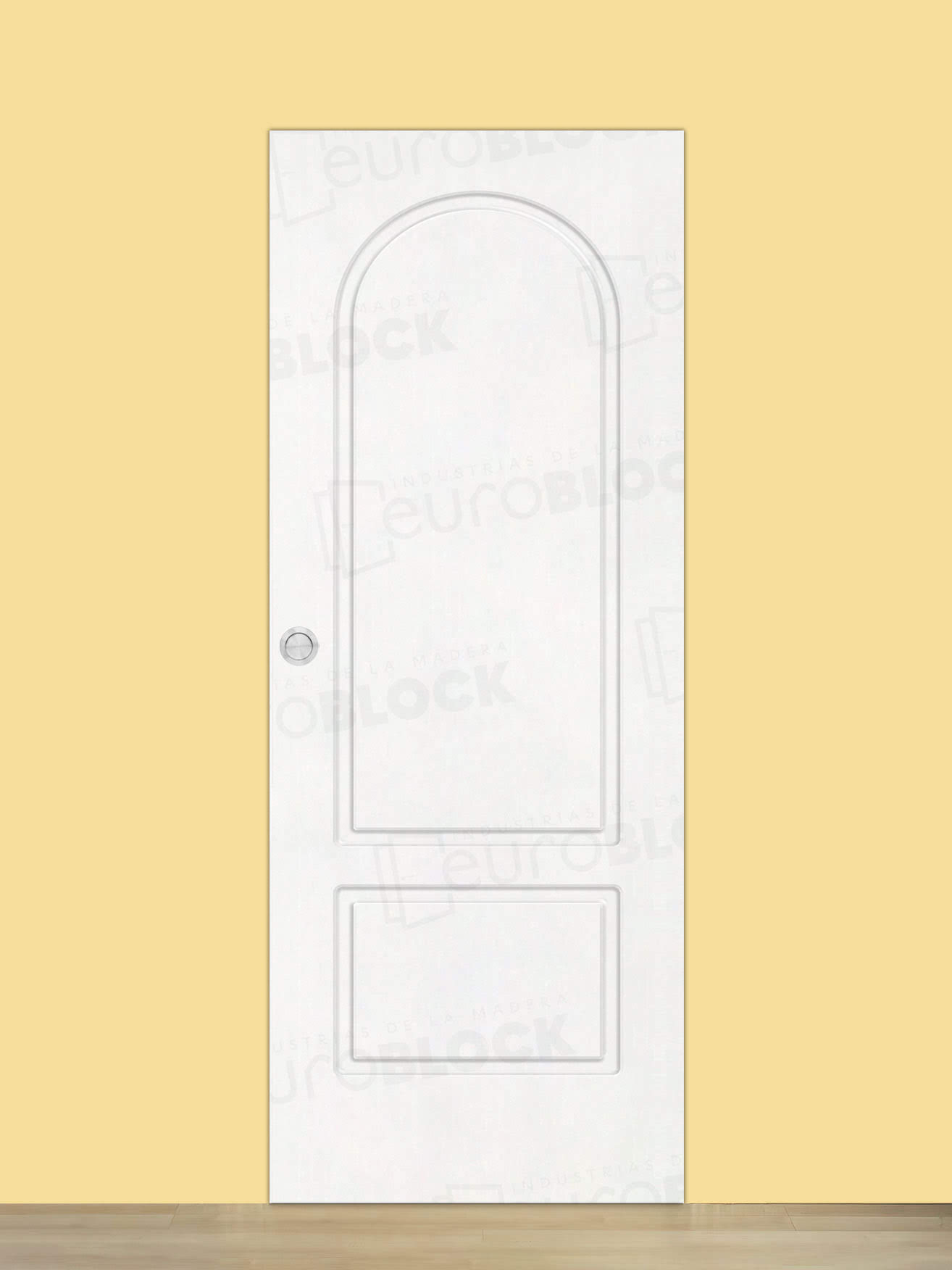 Puerta Corredera de Interior Lacada Blanca P42