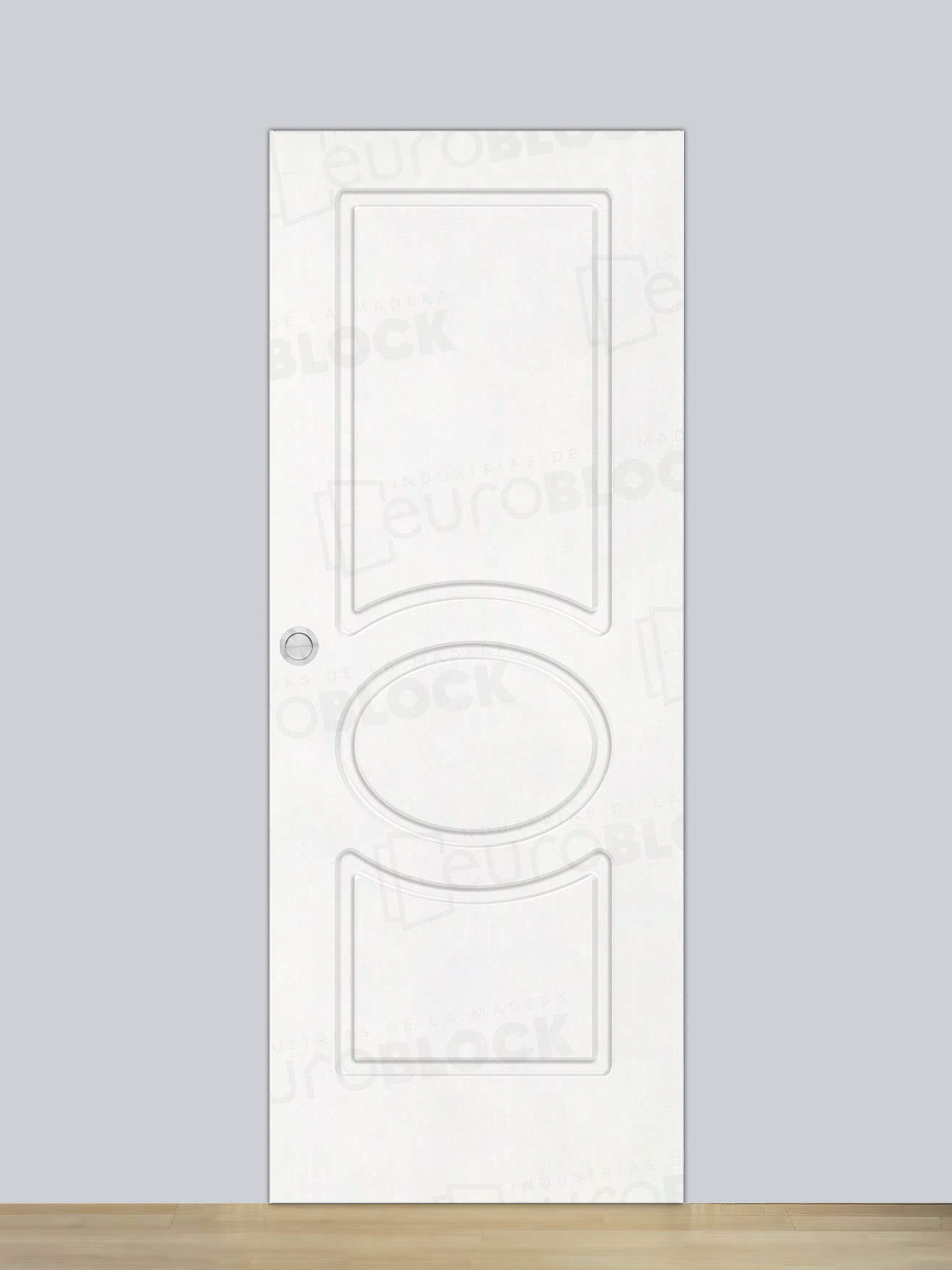 Puerta Corredera de Interior Lacada Blanca P620