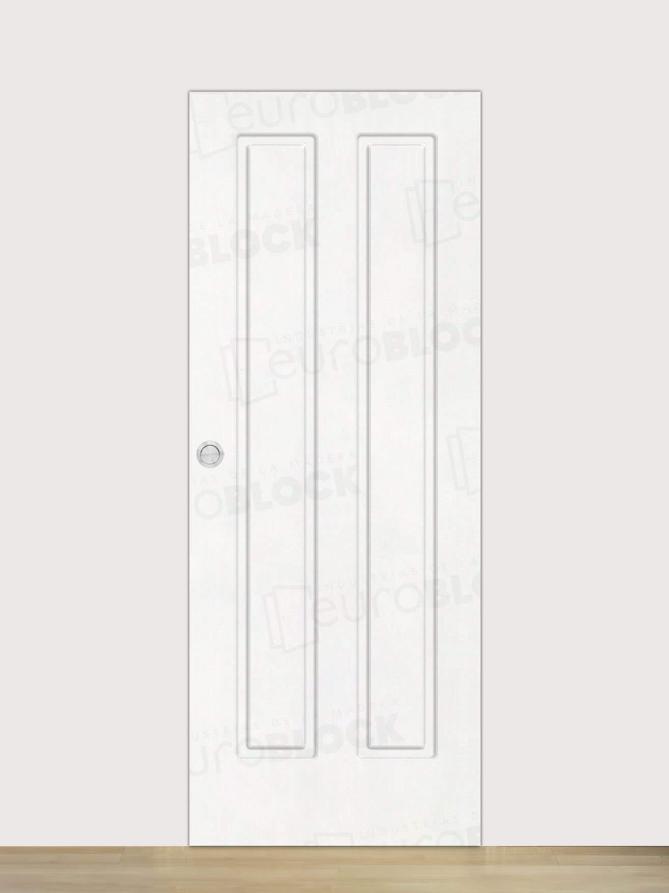 Puerta Corredera de Interior Lacada Blanca PL-200