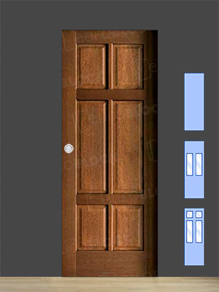 Puerta Corredera de Interior de Madera Arpa