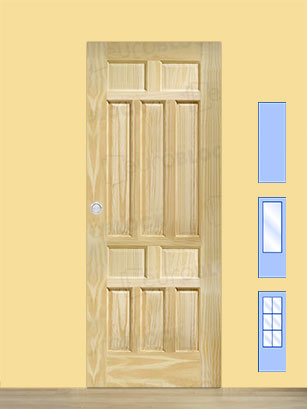 Puerta Corredera de Interior de Madera PM-8900