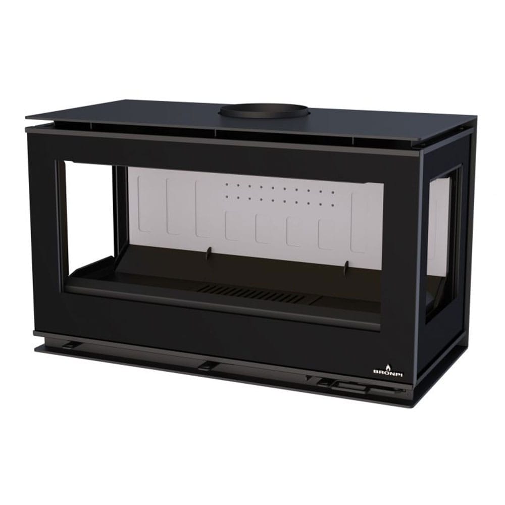 Estufa de Leña Insertable Cairo 90 3C Box de Bronpi