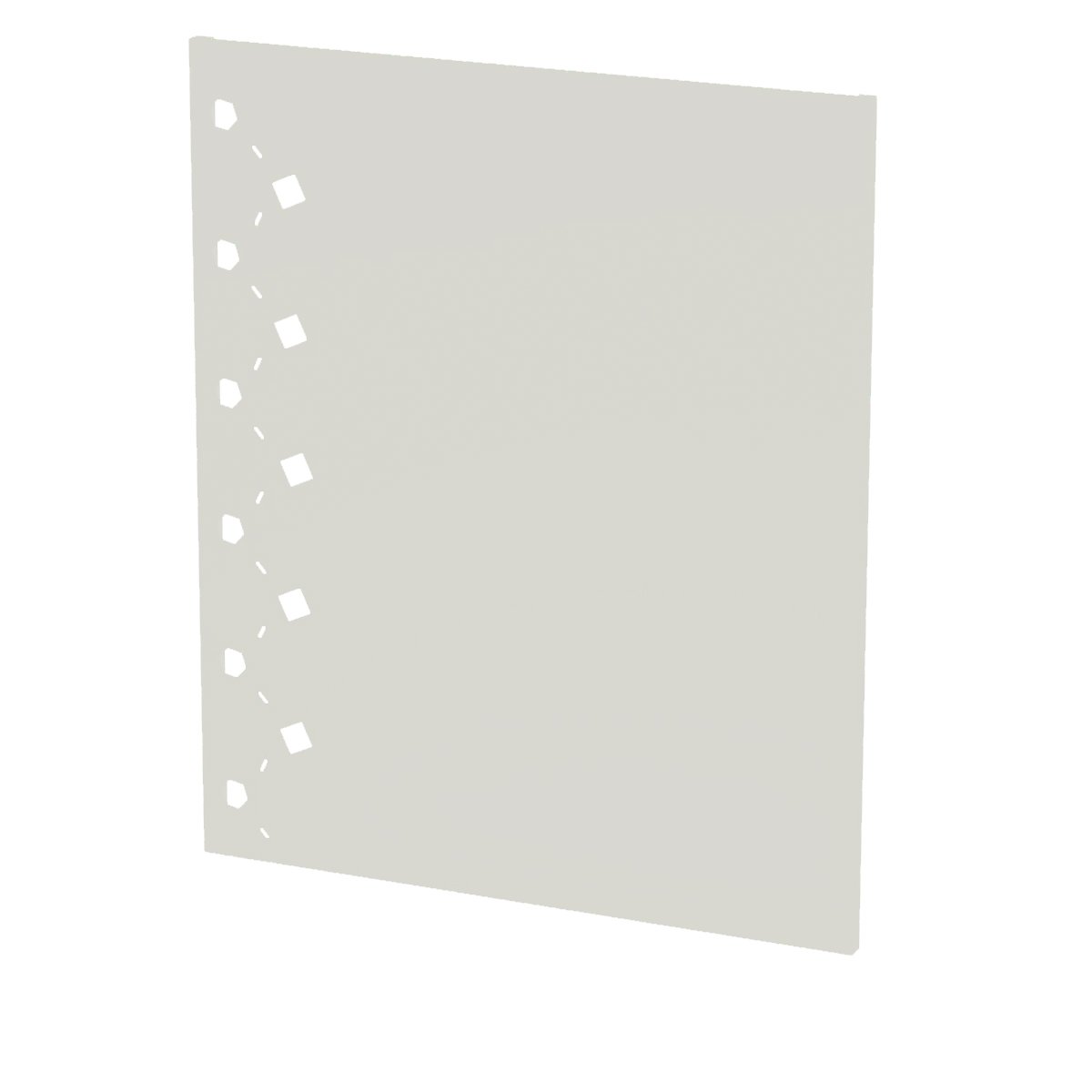 Panel 650 Decorativo Blanco de Bronpi