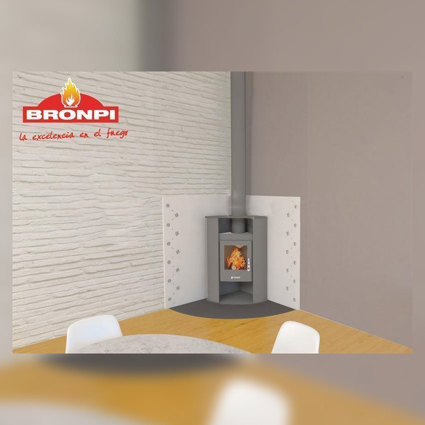 Panel 650 Decorativo Blanco de Bronpi