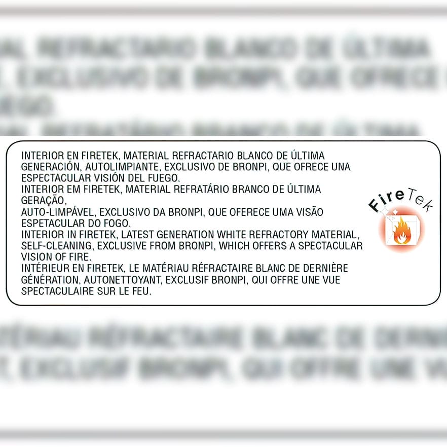 Estufa de Leña Tradicional Arus de Bronpi