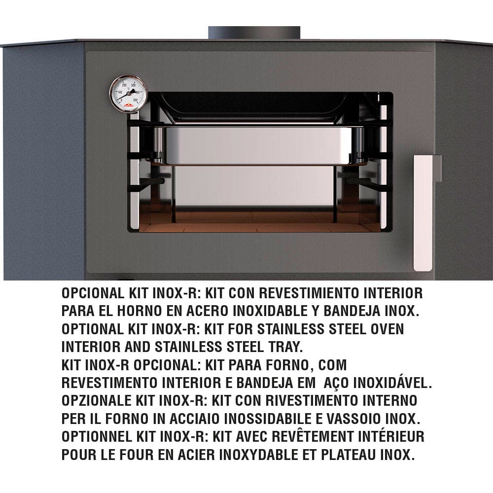 Estufa de Leña Tradicional Lerma H de Bronpi