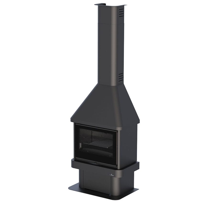 Estufa de Leña Chimenea Lisboa de Bronpi