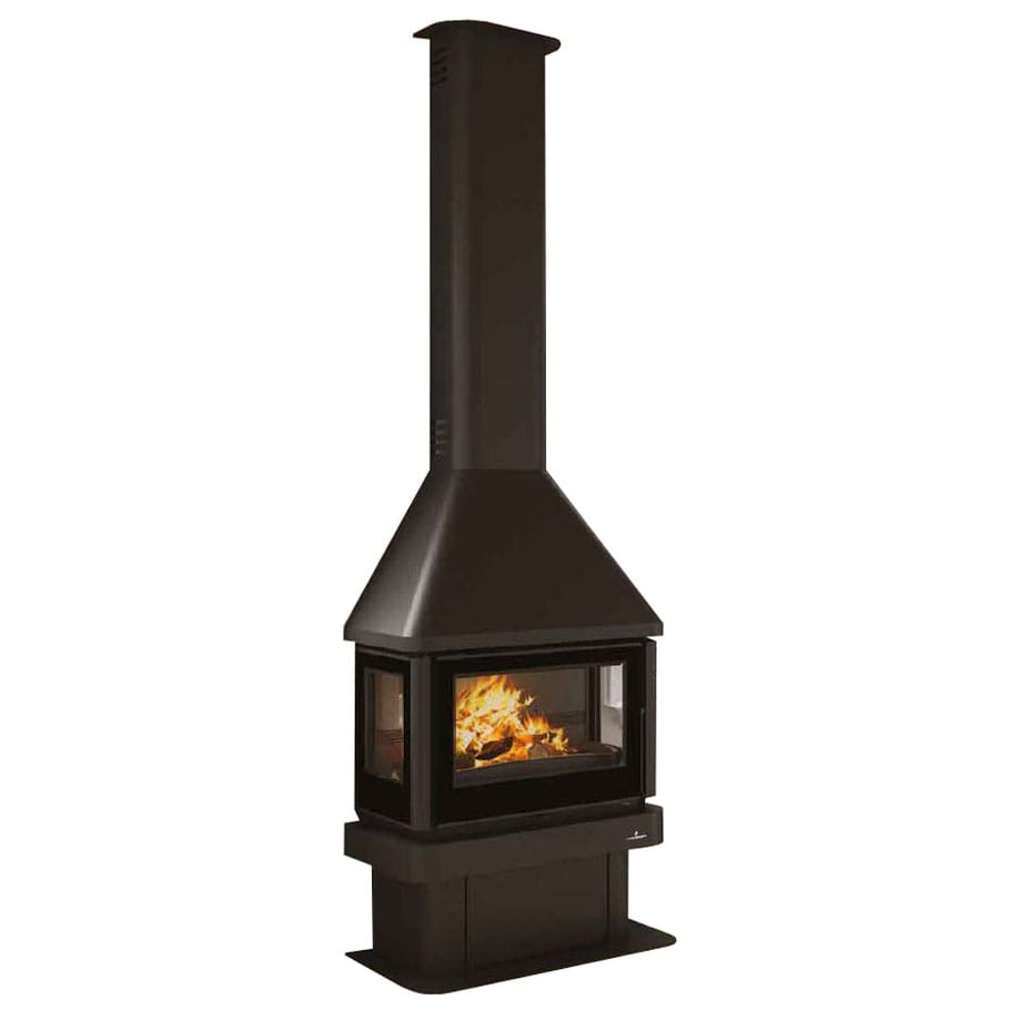 Estufa de Leña Chimenea Lisboa 3C de Bronpi