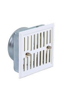 Rejilla Regulable R-3 15x15 Salida 12 Blanca de Bronpi