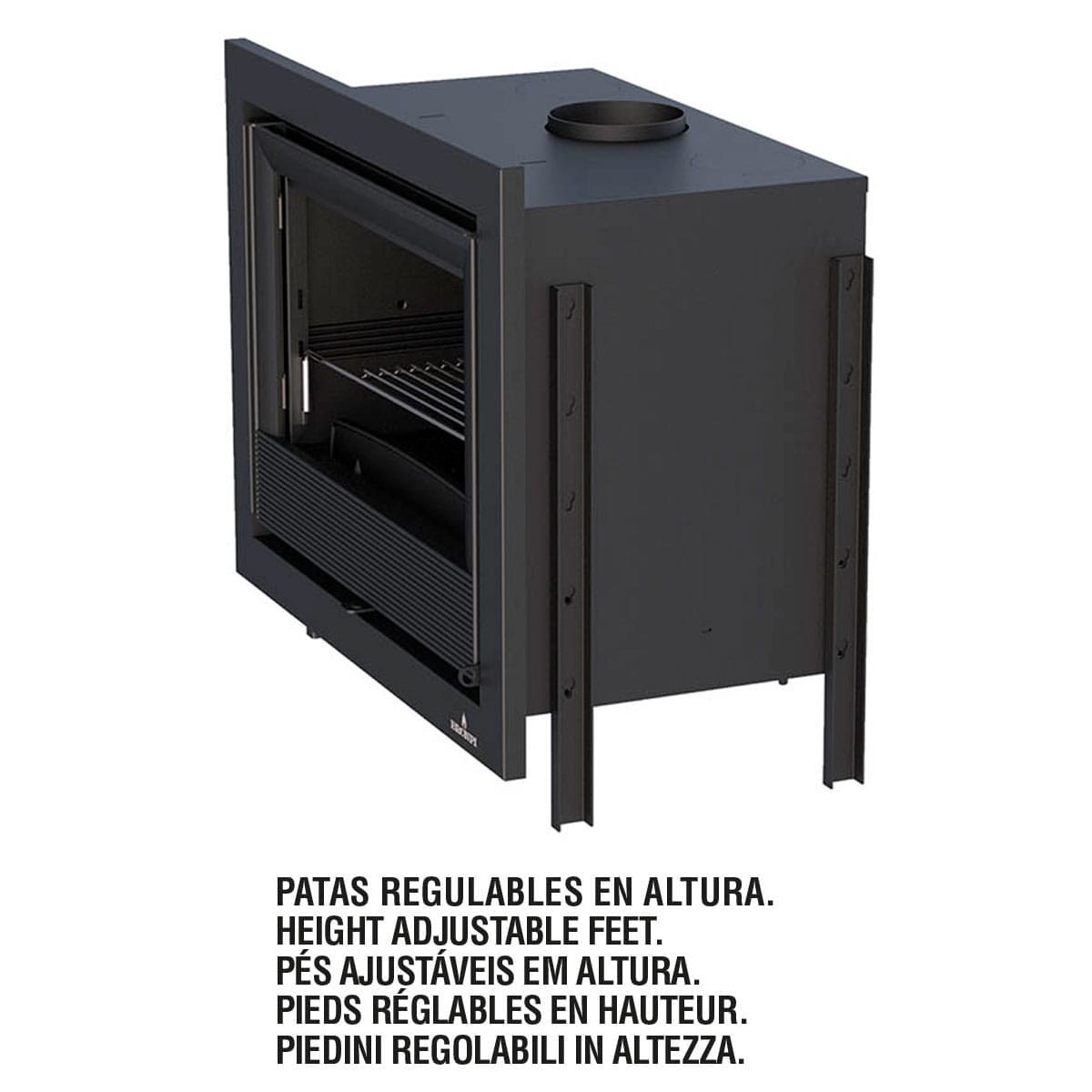 Estufa de Leña Insertable Paris 90 3C de Bronpi