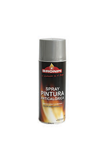 Pintura Anticalórica Mod. 23 Negra en Spray 400 ml de Bronpi
