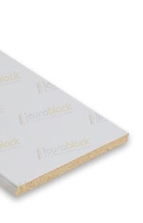 Kit 10 Tiras Tapeta Blanca Laminada MDF