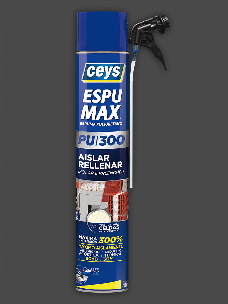 Espuma de Poliuretano Espumax PU300 750 ml.