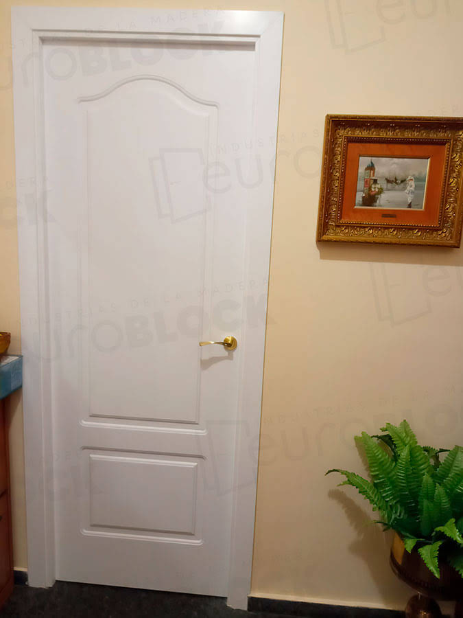 Puerta Block de Interior Lacada Blanca PL-219