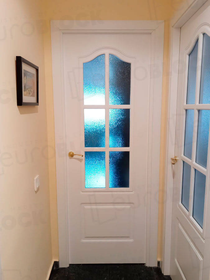 Puerta Block de Interior Lacada Blanca PL-219
