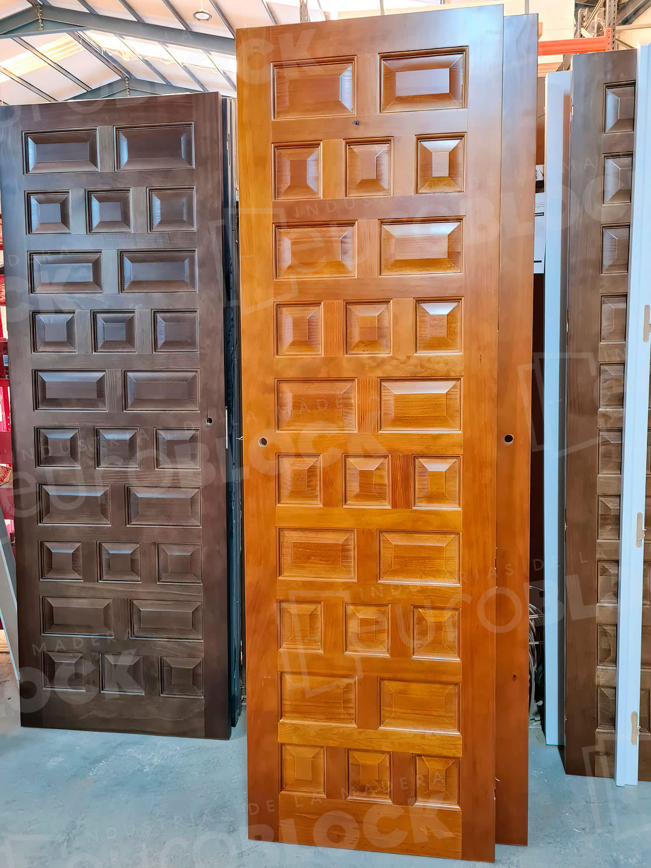 Puerta Corredera de Interior de Madera Castellana Lacada en Blanco
