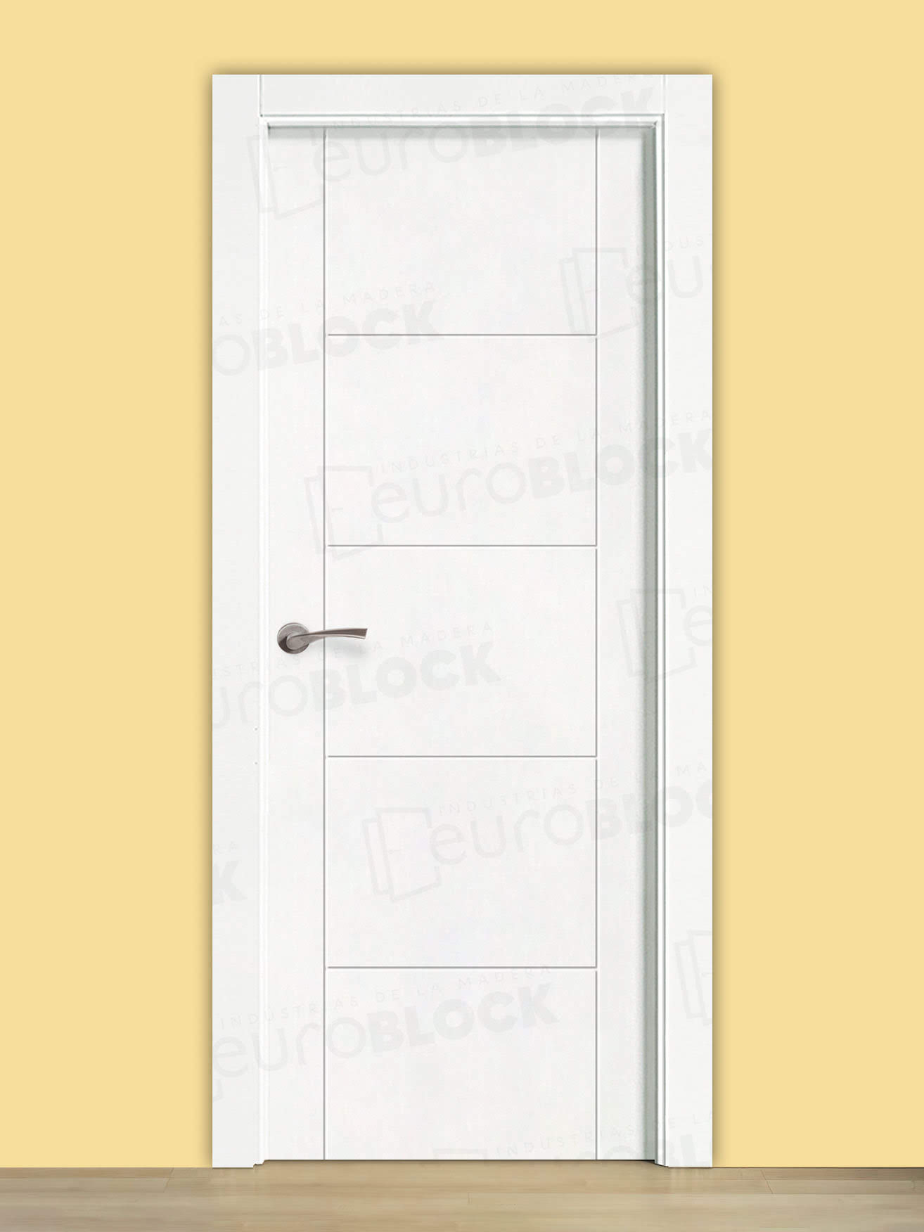 Puerta Block de Interior Lacada Blanca PVP5