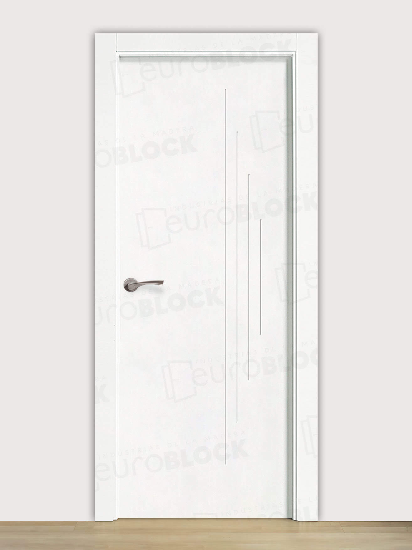 Puerta Block de Interior Lacada Blanca Vesubio