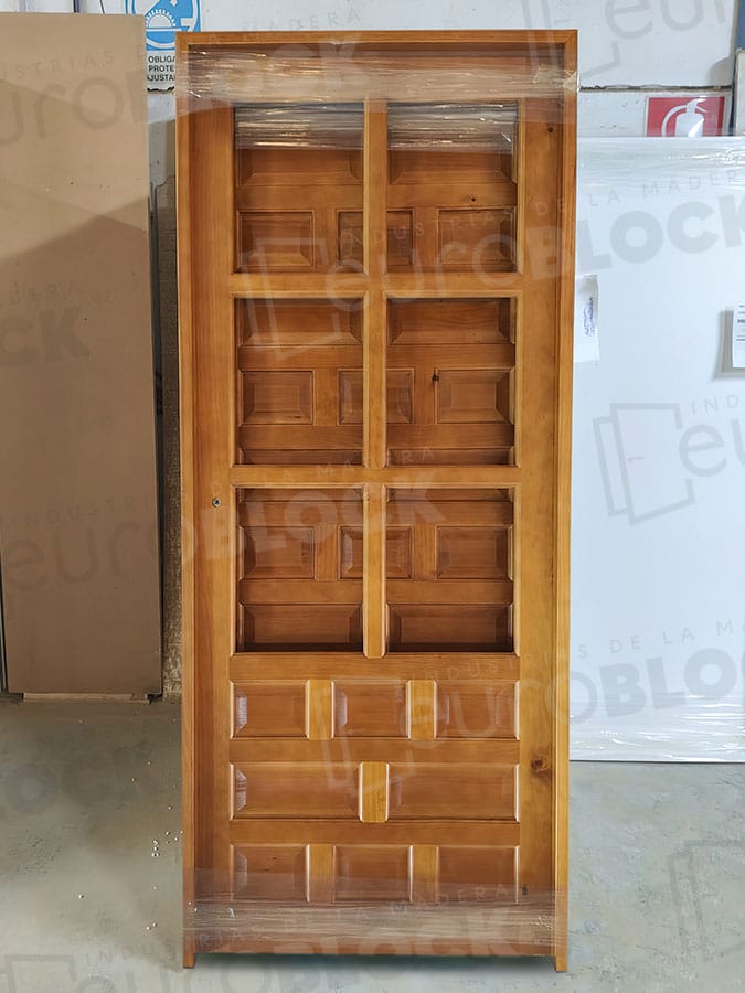 Puertas Castellanas en Block Rústicas de Madera